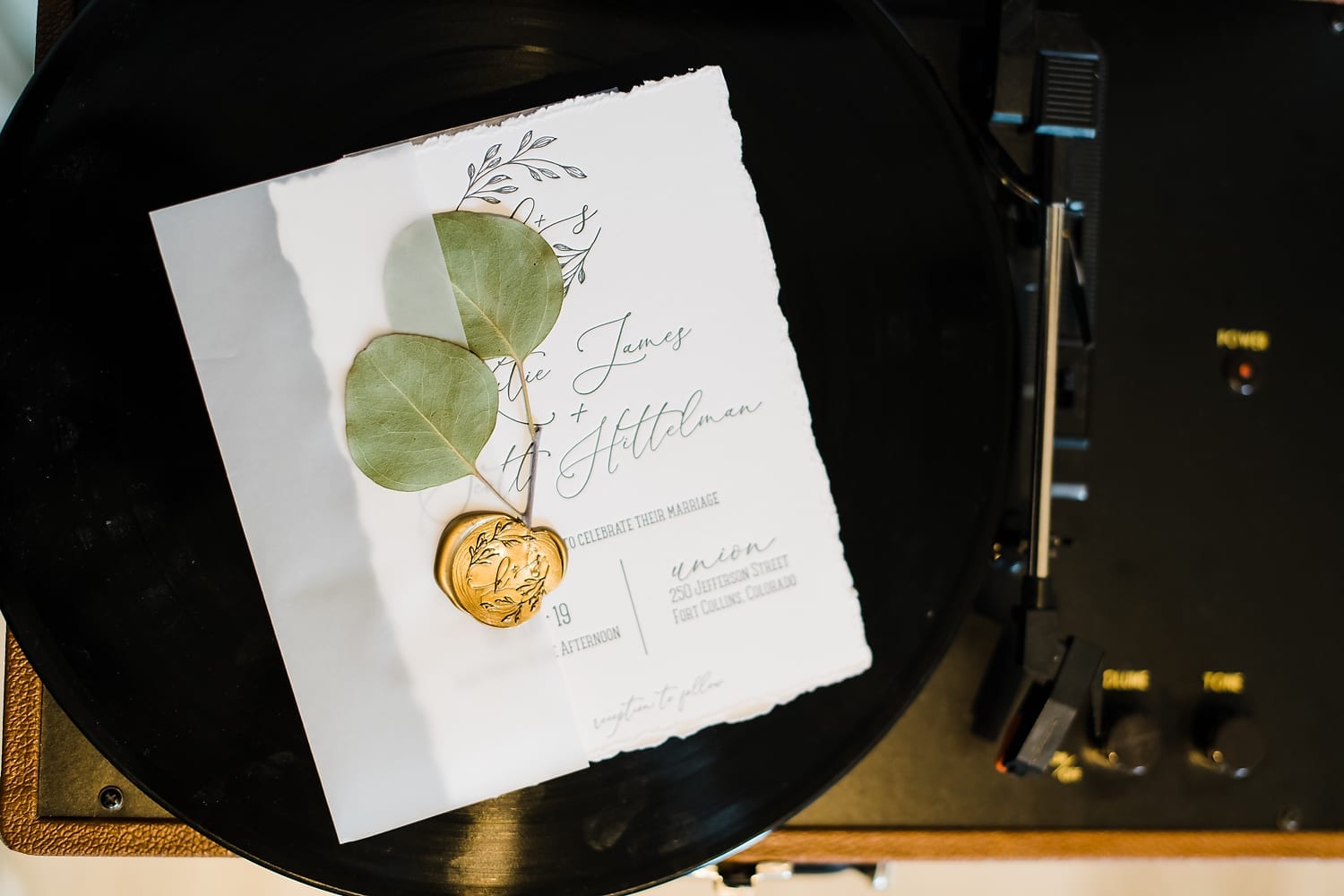 Platypus Papers wedding event engagement stationary custom colorado | From the Hip Photo