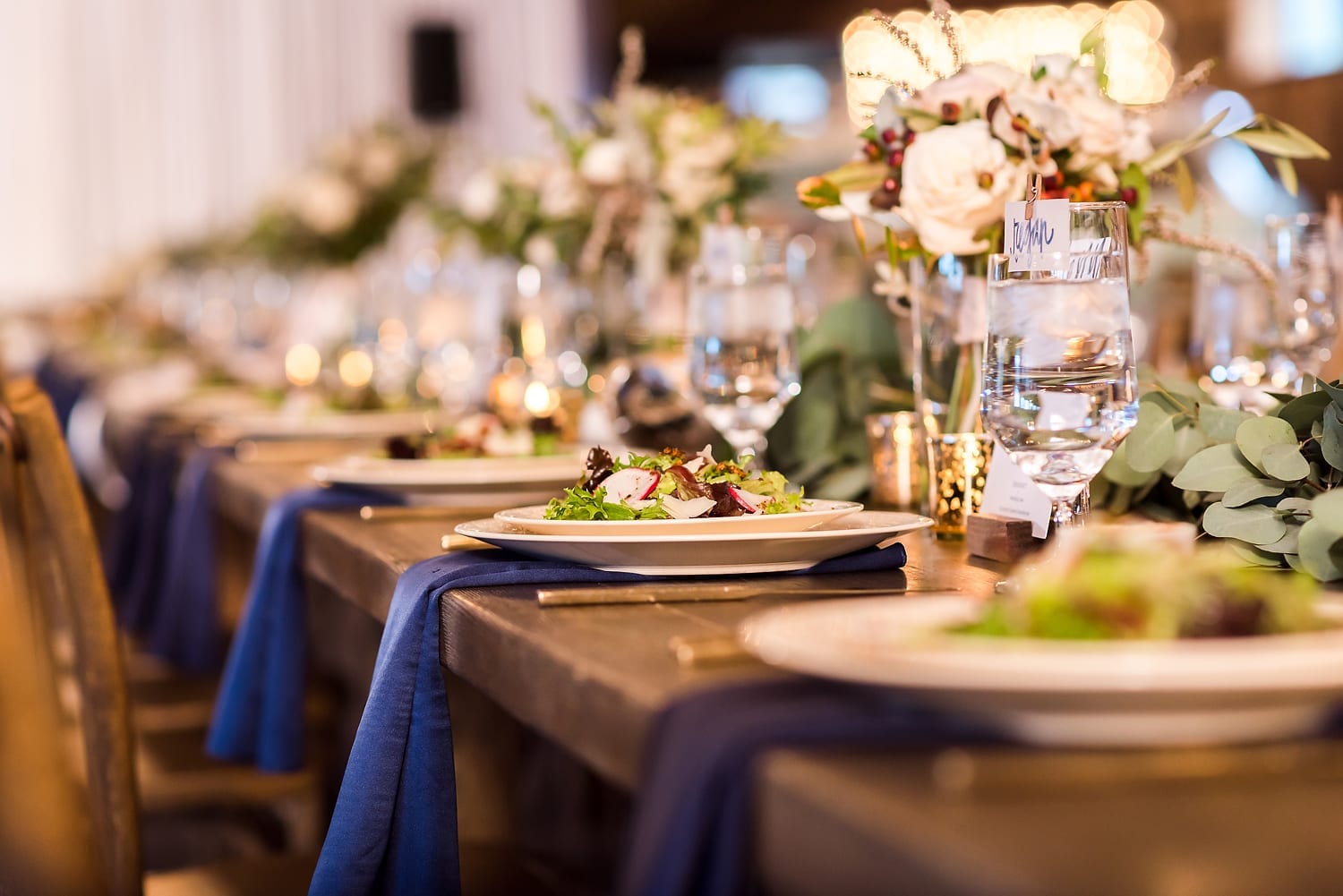 Epicurean Catering Wedding Event Photography banquet | From the Hip Photo