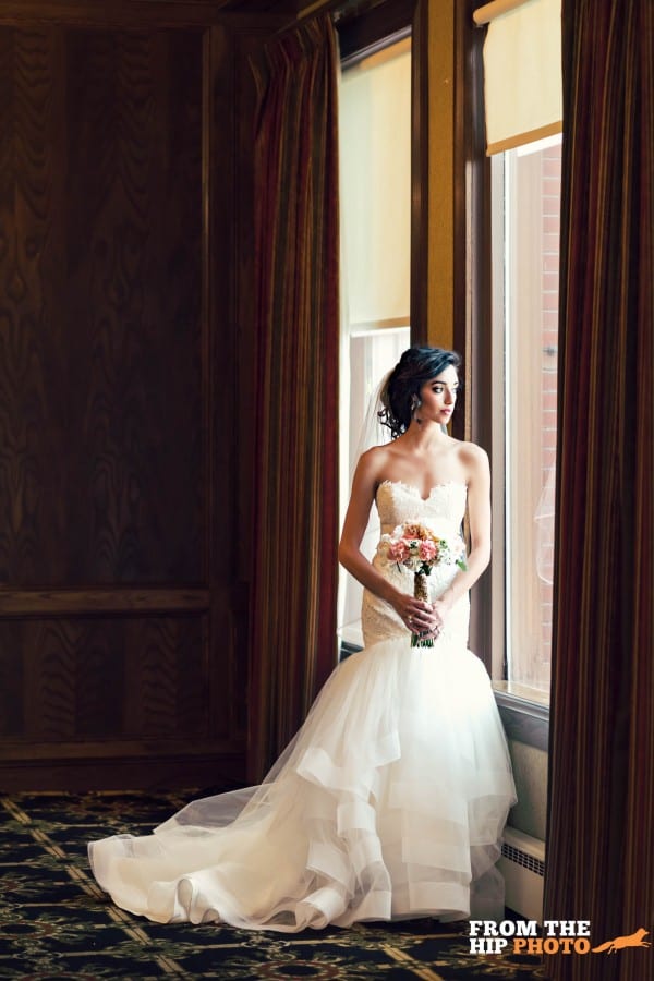 L'Meese and Mark | Denver Athletic Club Wedding Photography | From the Hip Photo
