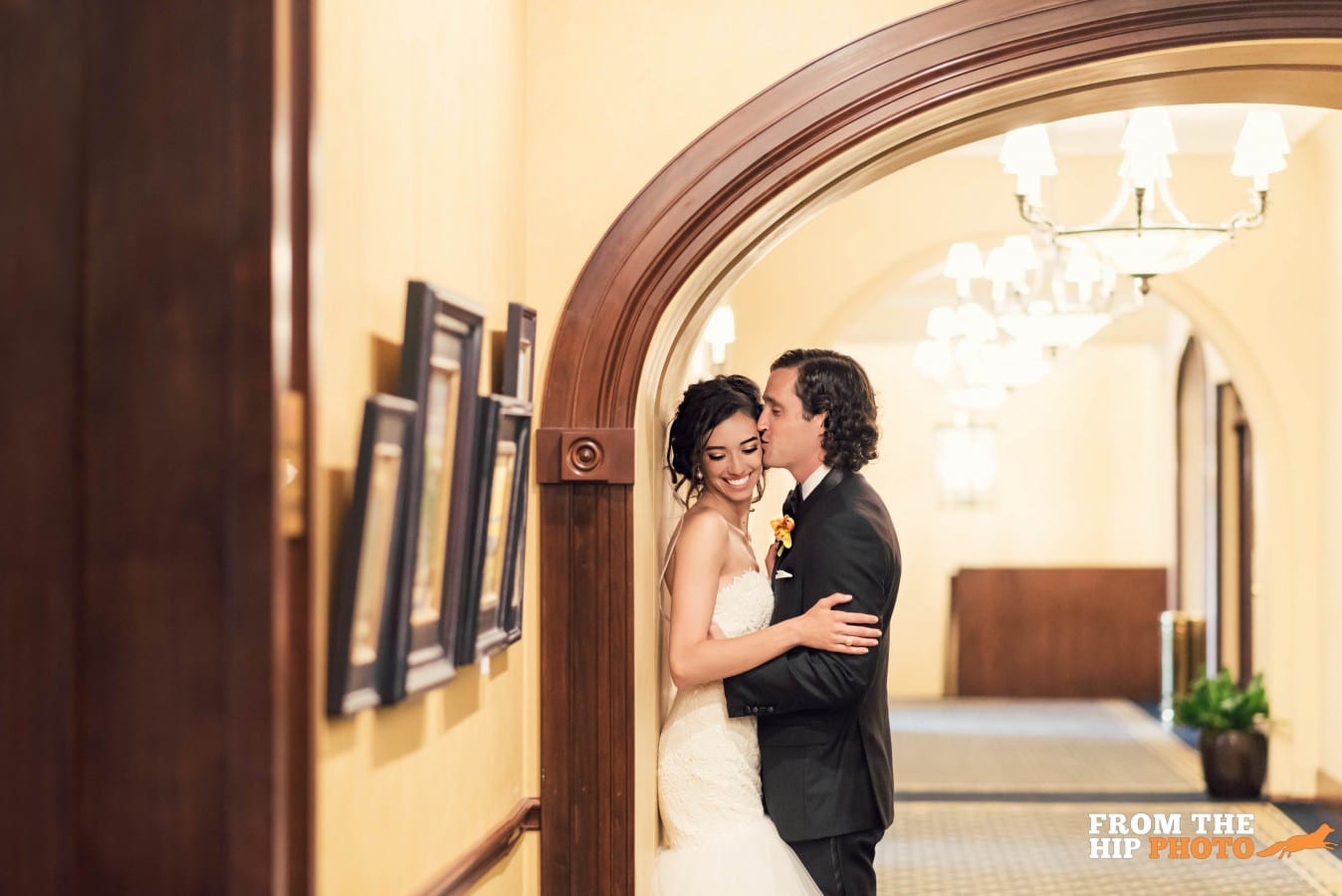 L'Meese and Mark | Denver Athletic Club Wedding Photography | From the Hip Photo