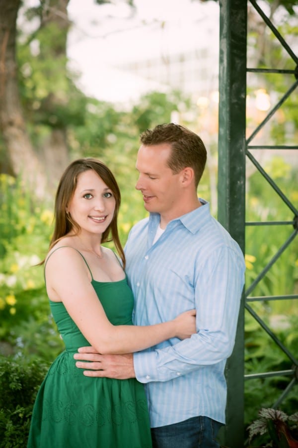 Ann and Sean | Denver Botanic Gardens Engagement Photography | From the Hip Photo