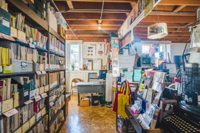 The Denver Zine Library | Retail Space Photography | From the Hip Photo