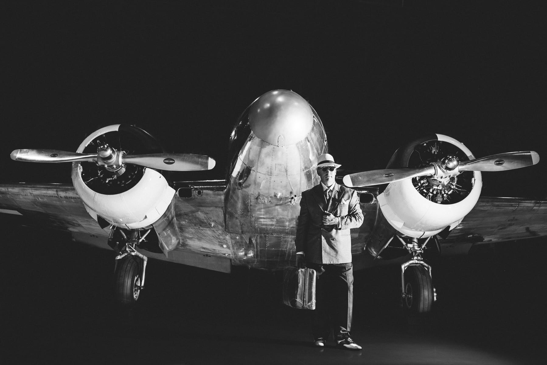 World War II Inspired Photo Shoot at Wings Over the Rockies Air & Space Museum | Denver, CO | Fashion Photography | From the Hip Photo