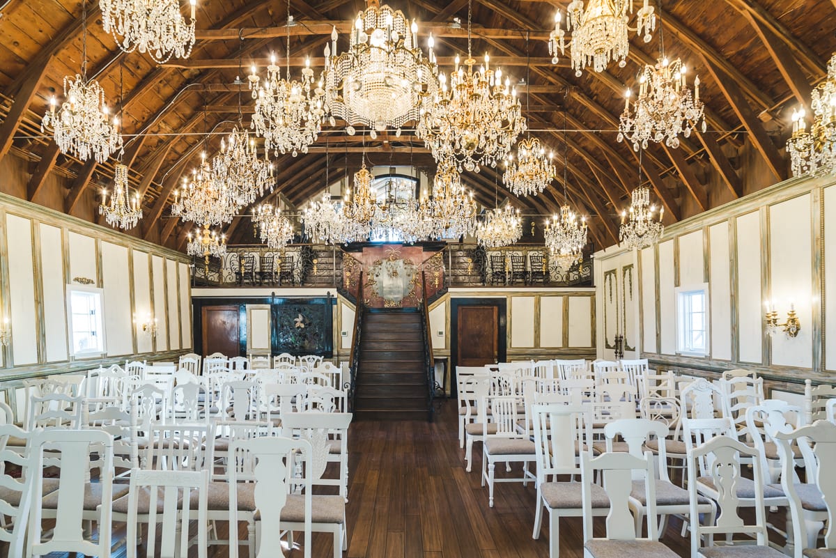 Chandelier Barn at Lionsgate Event Center | Lafayette, Colorado | From The Hip Photo