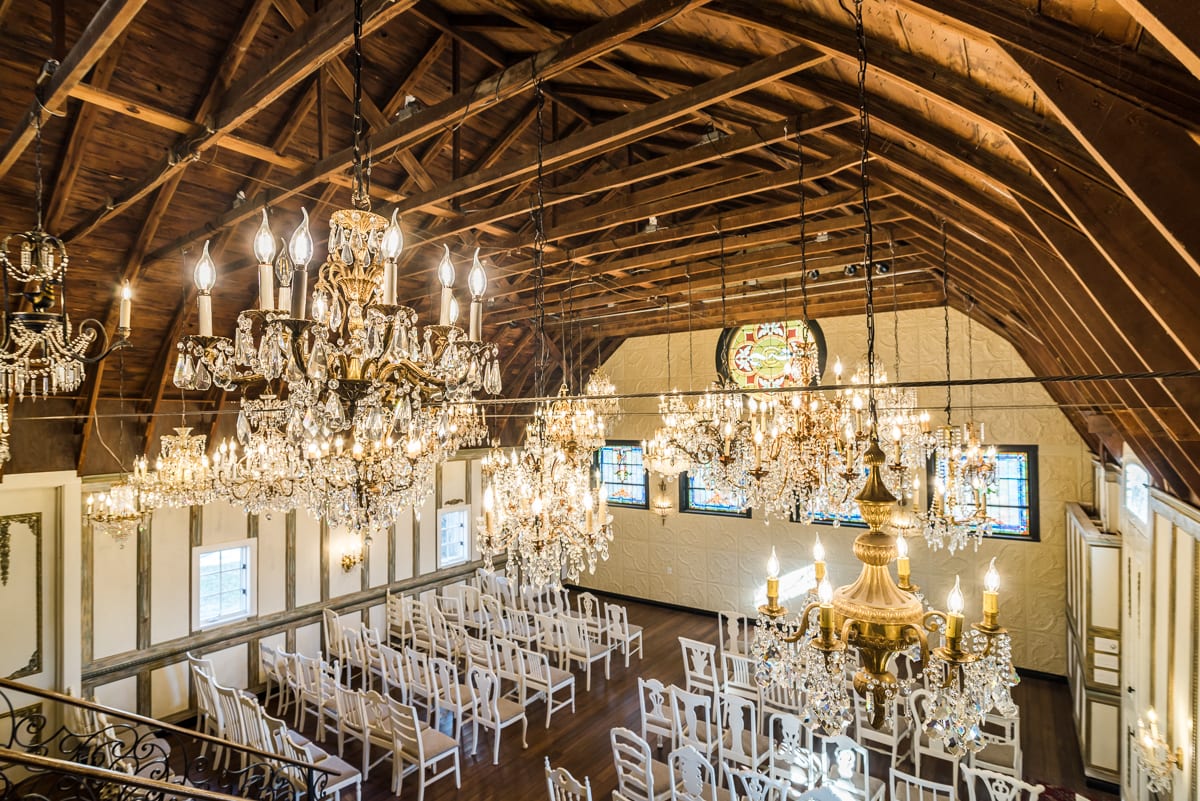 Chandelier Barn at Lionsgate Event Center | Lafayette, Colorado | From The Hip Photo