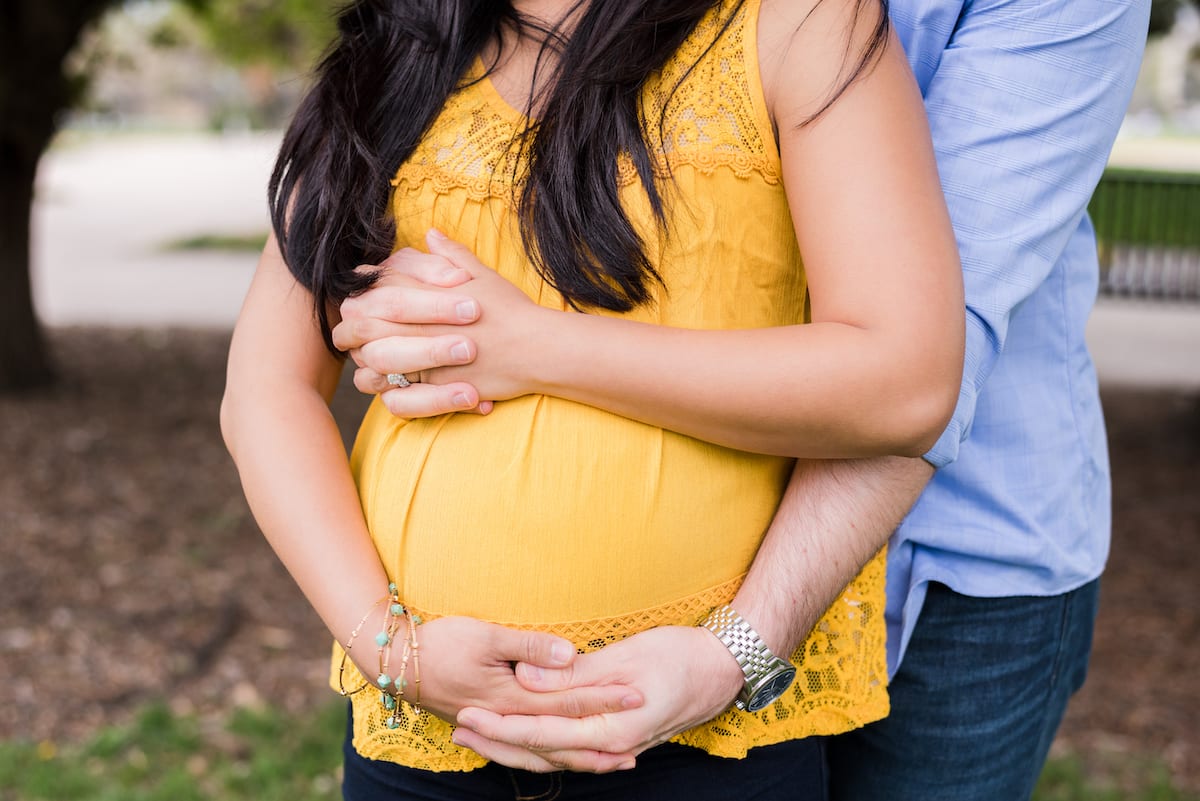maternity | maternity portraits | Cheeseman Park | From the Hip Photo