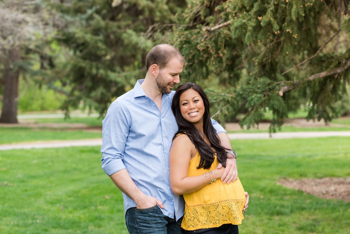 maternity | maternity portraits | Cheeseman Park | From the Hip Photo