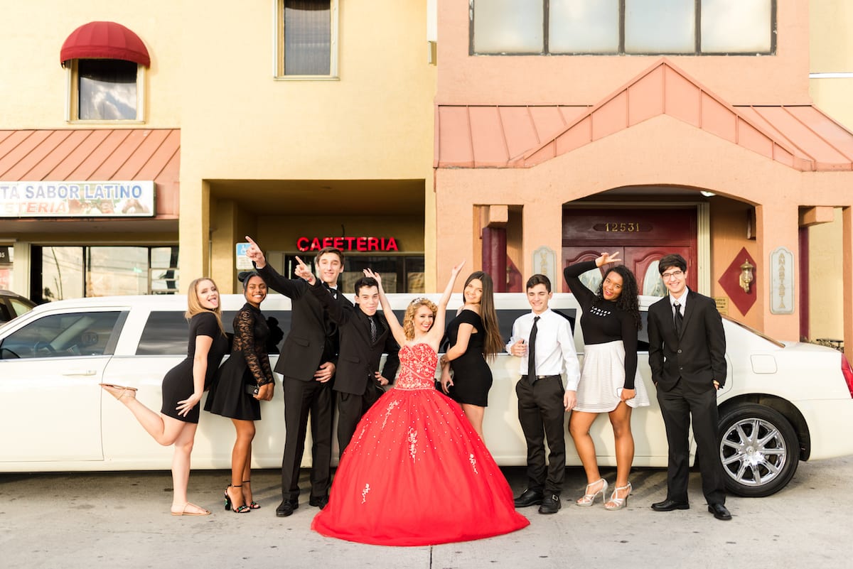 Quinceanera Group | Event Photography | Wyndwood | From The Hip Photo