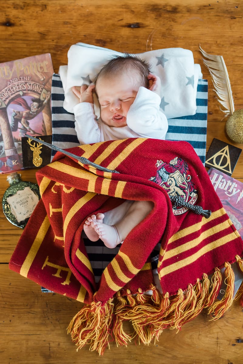 Harry Potter Themed Newborn Session | Pure Cuteness! - From the Hip Photo