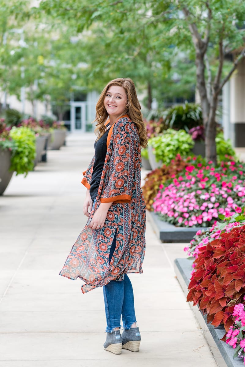 Carly Big City Senior Session | Senior Portraits | Confluence Park | From the Hip Photo