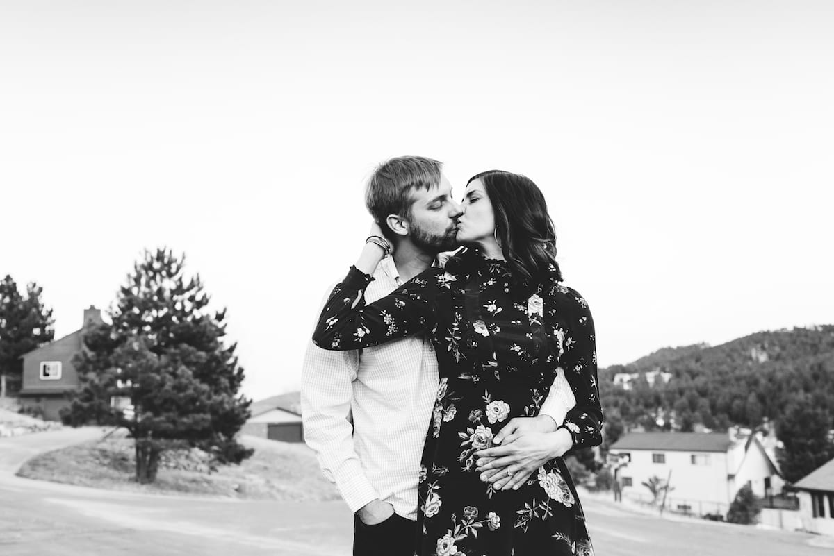 A Cozy Home Engagement | Engagement Photography | Evergreen | From the Hip Photo