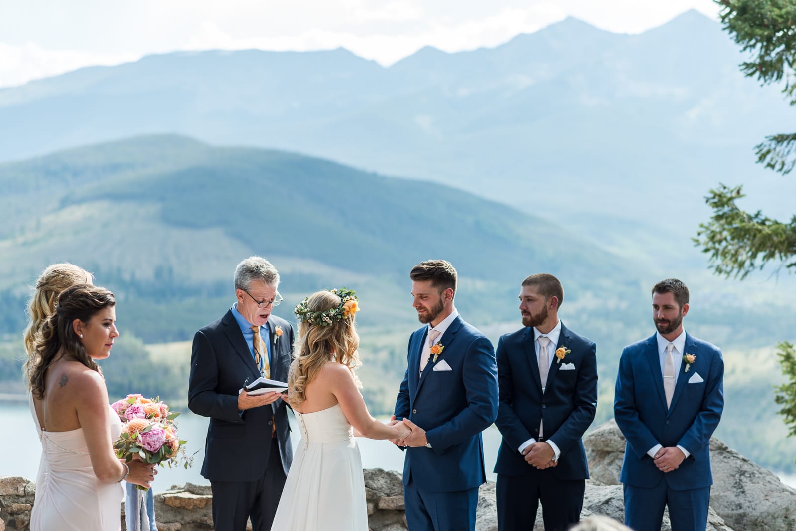 Second Wedding | Wedding Photography | Sapphire Point Overlook | From the Hip Photo