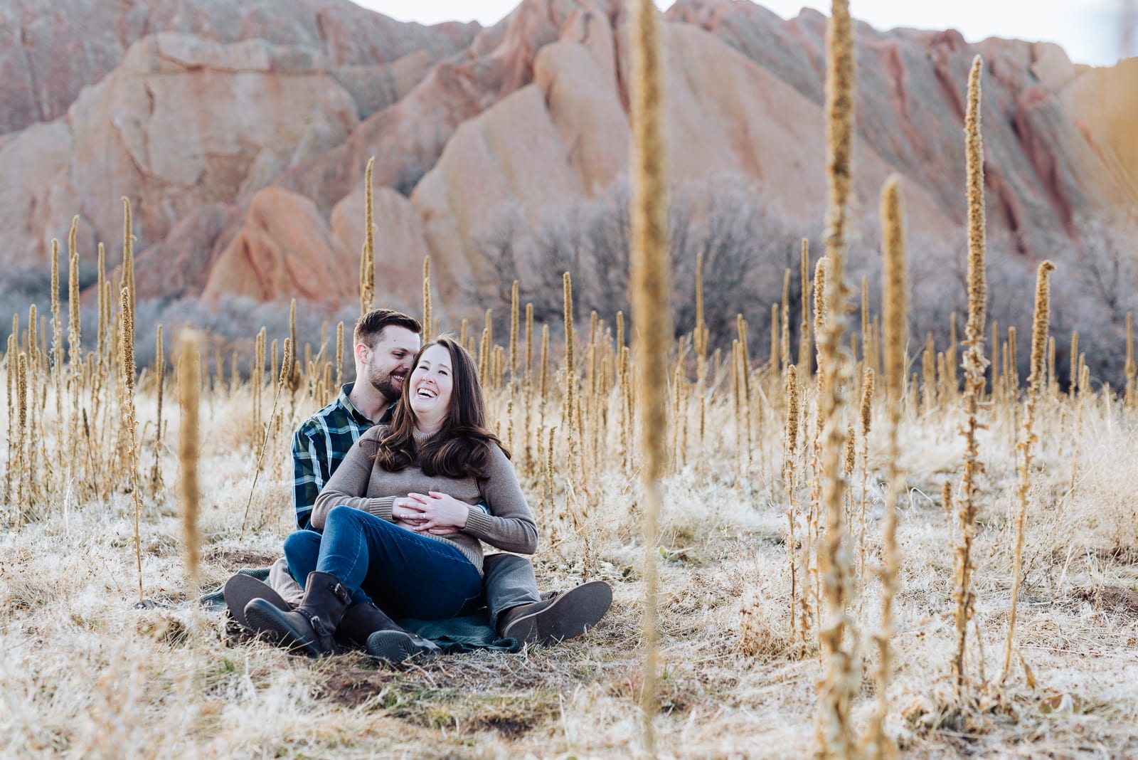 engagement photo session | Engagement Photography | Roxborough State Park | From The Hip Photo