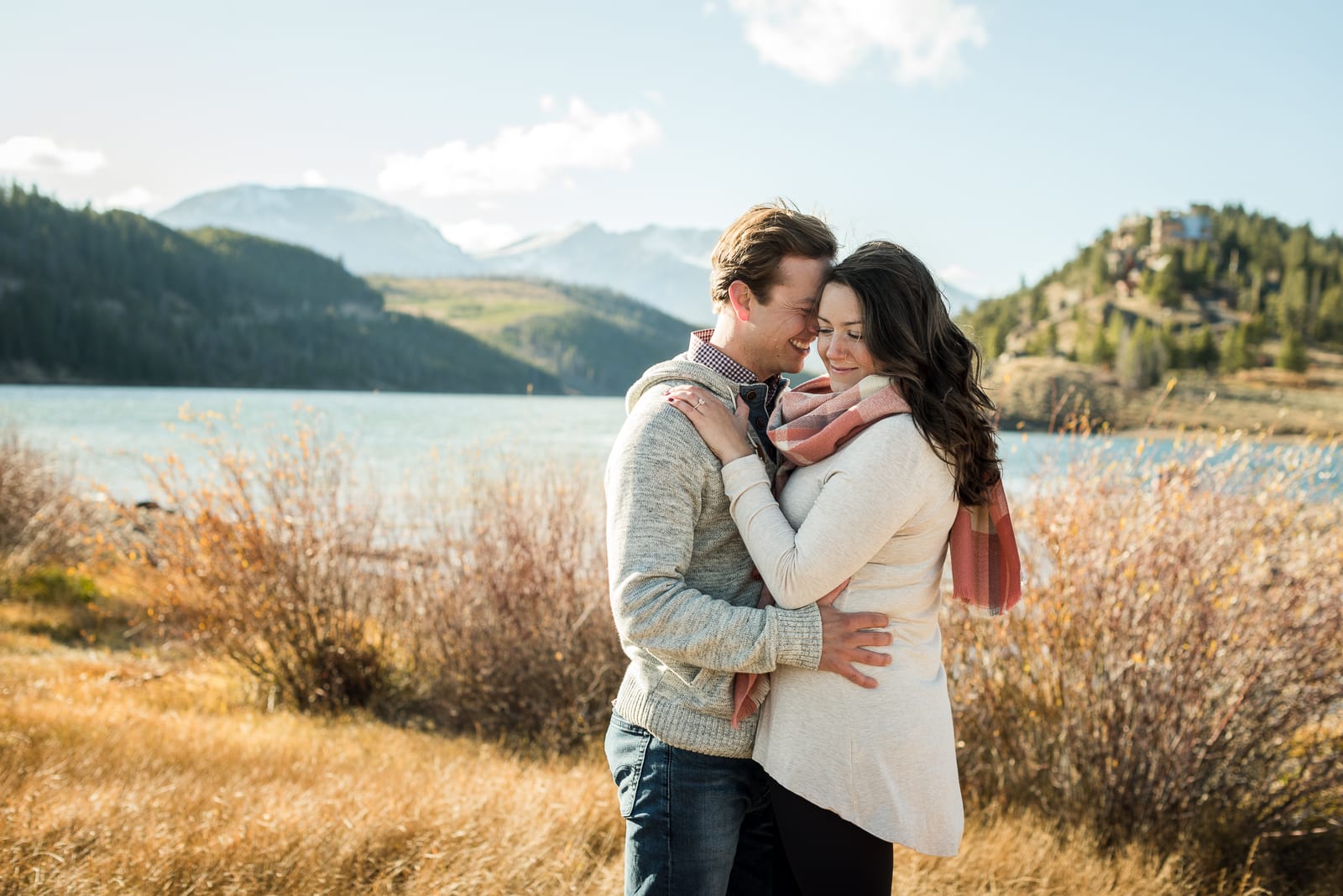 A Blissful Lake Dillon Engagement | Engagement Photos | Lake Dillon | From the Hip Photo 