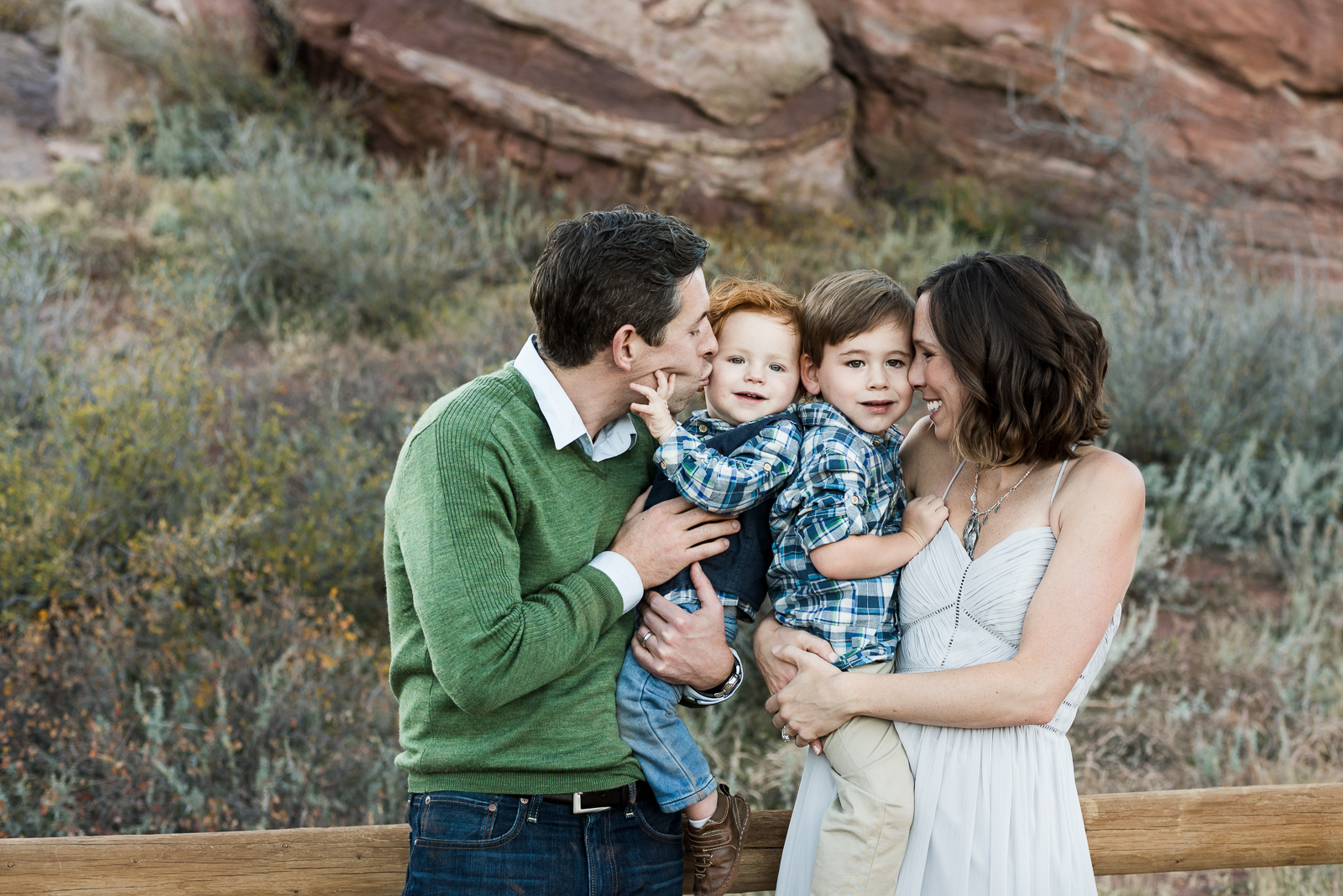 Nicole & Carm | Family Photo | Red Rocks | From the Hip Photo