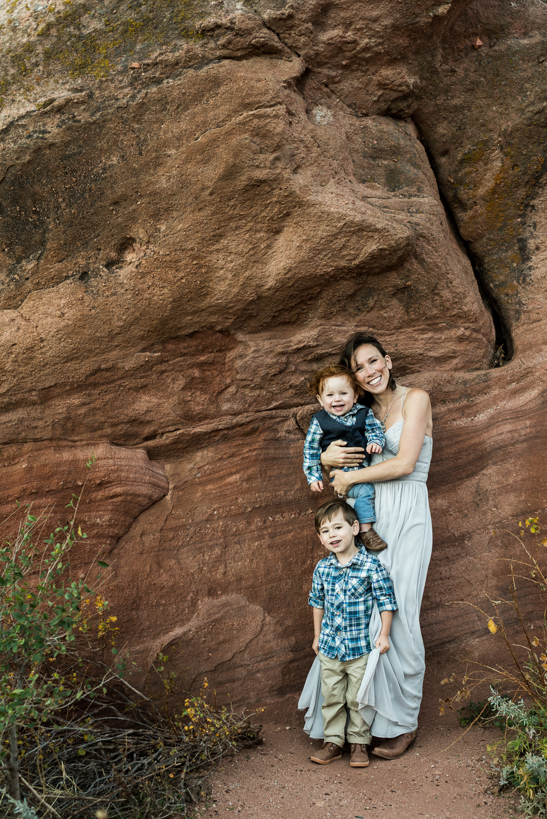 Nicole & Carm | Family Photo | Red Rocks | From the Hip Photo