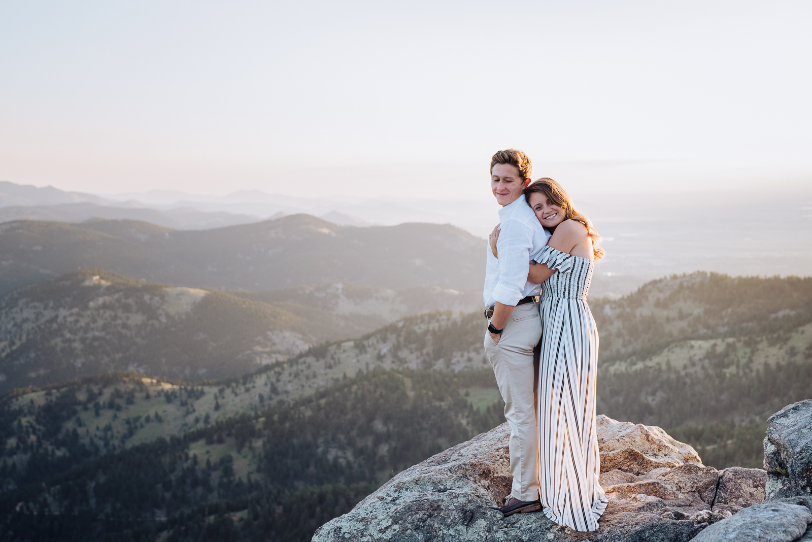 Love at Lost Gulch | Engagement Photo | Lost Gulch Overlook | From the Hip Photo