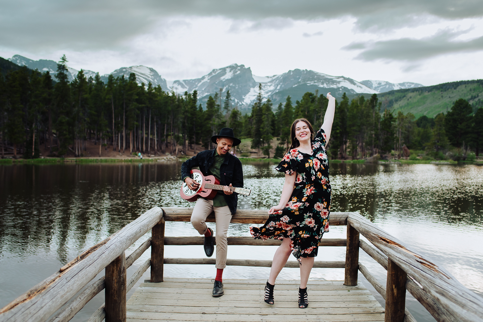 Corianne & Kristopher | Engagement Photo | Rocky Mountain National Park | From the Hip Photo