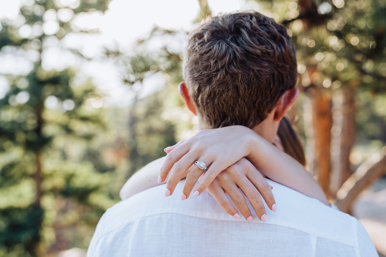 Love at Lost Gulch | Engagement Photo | Lost Gulch Overlook | From the Hip Photo