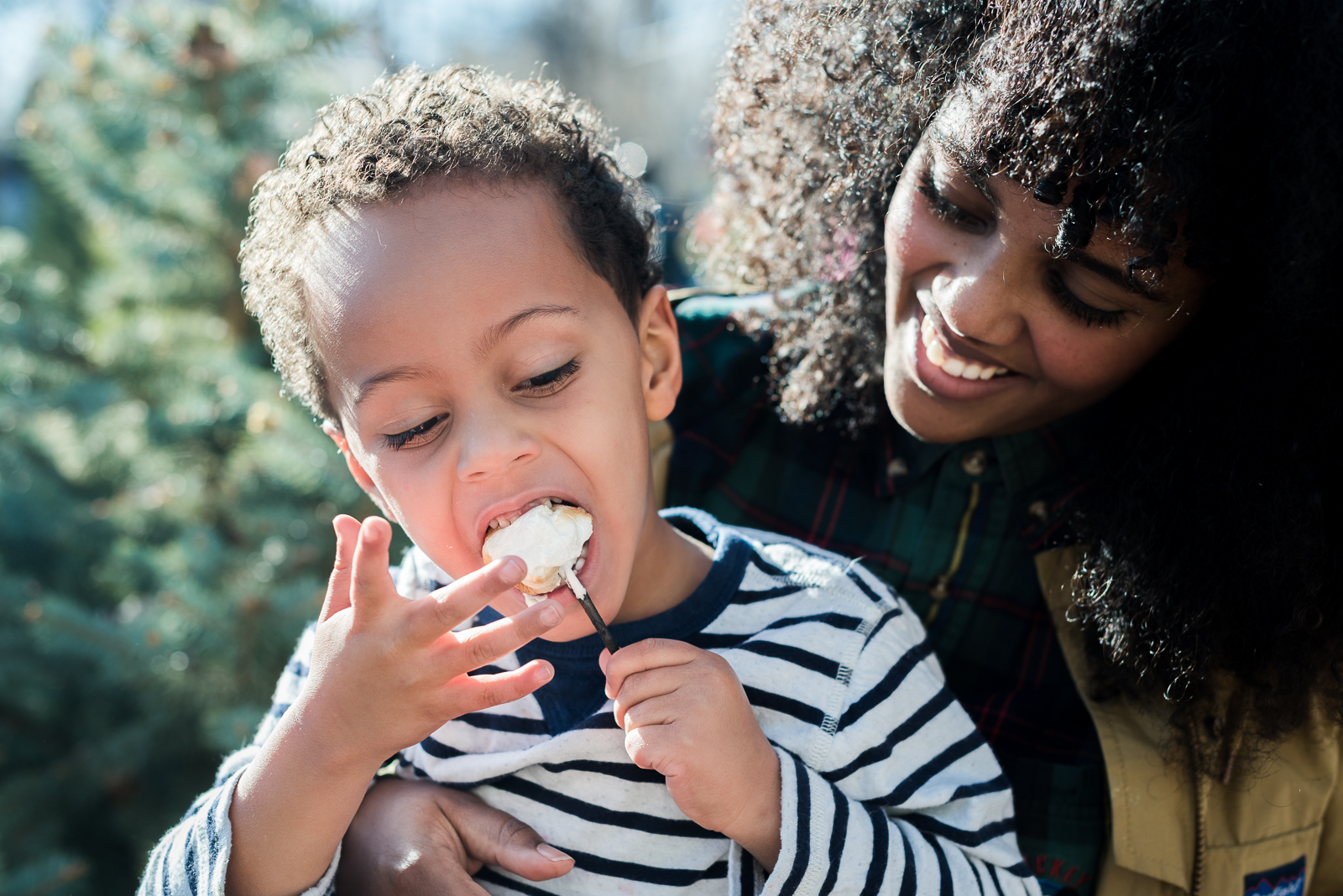 Holiday Fun | Family Photo | Creekside Tree Nursery | From the Hip Photo