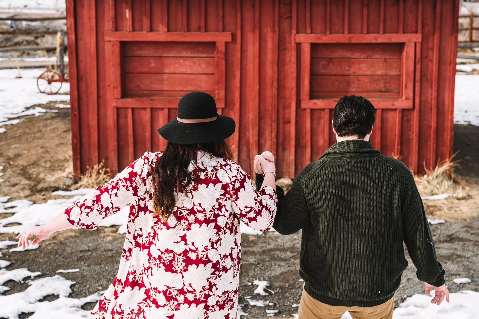 Engagement at Clear Creek | Danielle & Eli Engagement
