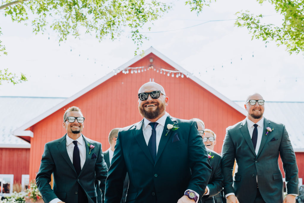 A Sunny Day with Emily & Drew | Crooked Willow Farms Wedding Photos
