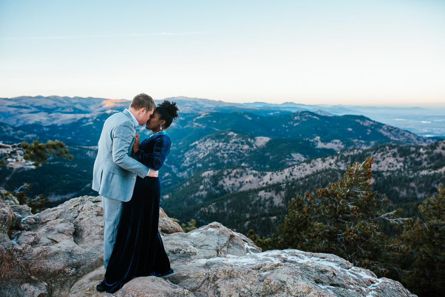 A Glowing Lost Gulch Mountaintop Engagement – Focus: the From the Hip ...