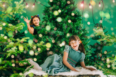 Christmas Studio Holiday Photos | Denver Colorado Family Photographers