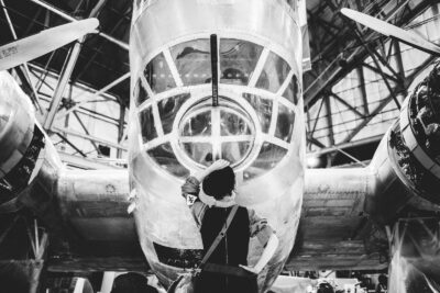 Wings Over the Rockies indoor museum candid historical family and styled sessions | From the Hip Photo portrait photography