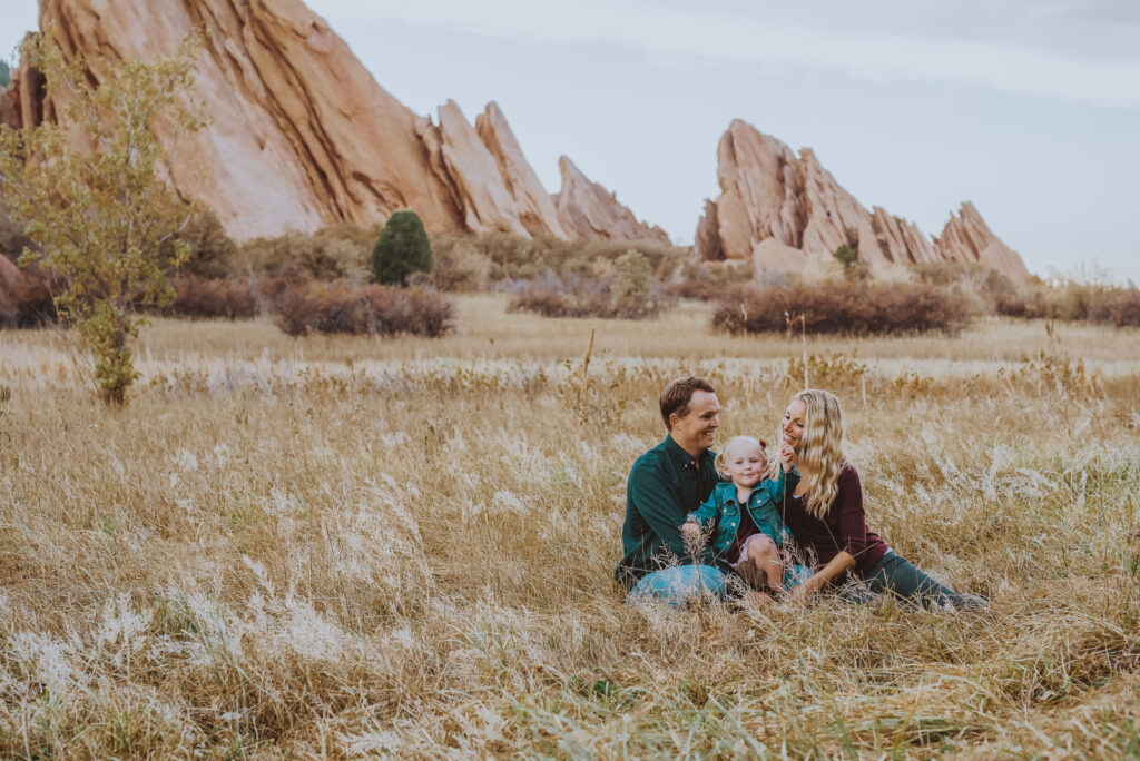 Roxborough State Park Littleton Colorado outdoor nature red rock adventurous candid fun family picture | From the Hip Photo Denver portrait photography