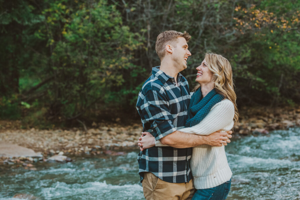 Guanella Pass outdoor mountain nature candid fun loving adventurous engagement picture | From the Hip Photo Denver Colorado portrait photography 