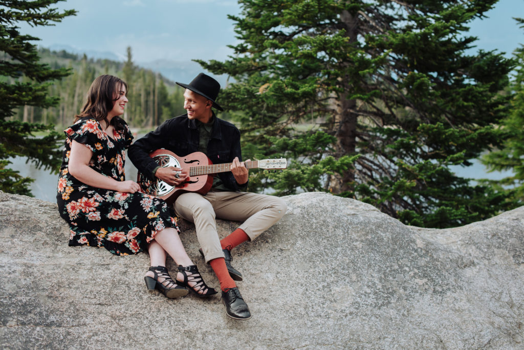 Best Tips to Plan Rocky Mountain National Park Romantic Engagement Photos | From the Hip Photo Denver Colorado Portrait Photography