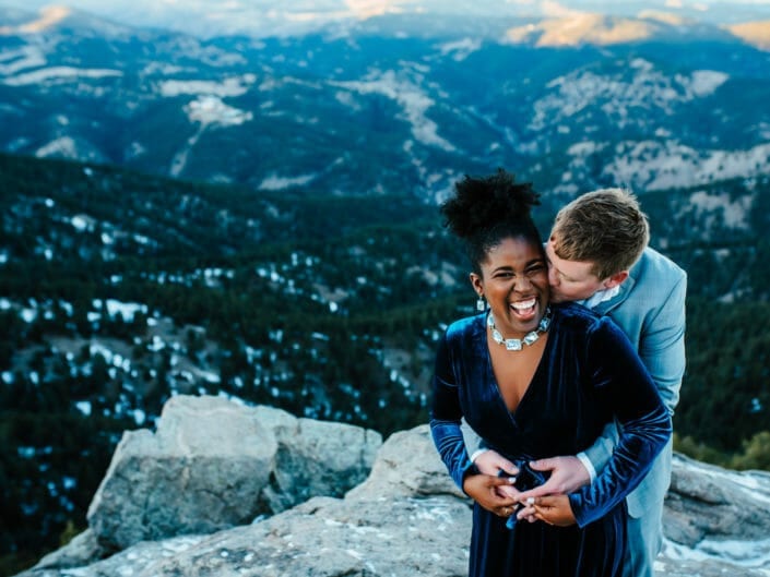 Colorado Engagement Photography - Lost Gulch Overlook | From the Hip Photo