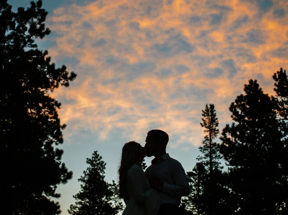 Sunset Engagement Session - Boulder Colorado | From the Hip Photo