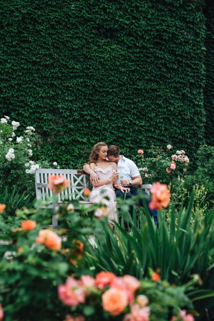 Denver Botanic Gardens weddings | Romantic Garden Engagement Session | From the Hip Photo