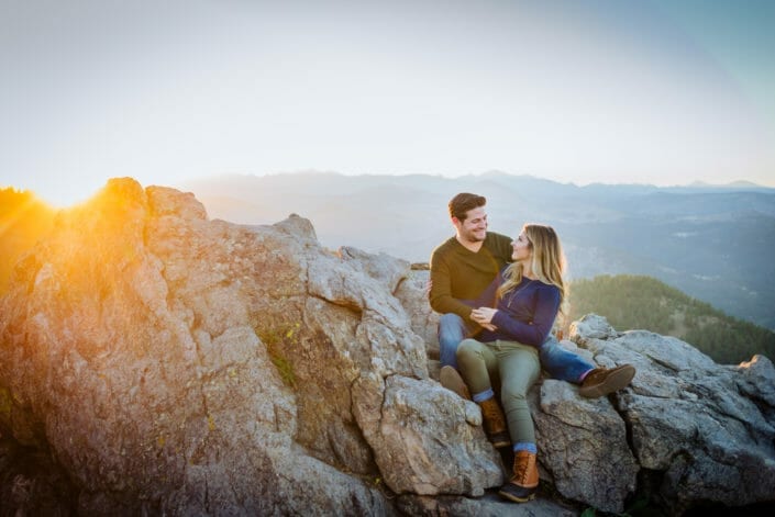 Boulder Engagement Session | From the Hip Photo