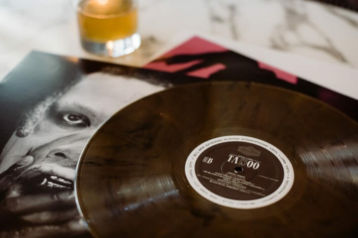 Social Media Vinyl LP Record Label Product Photography | From the Hip Photo