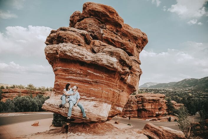 Mountain Engagement Photo | Denver Colorado Engagement Photographer