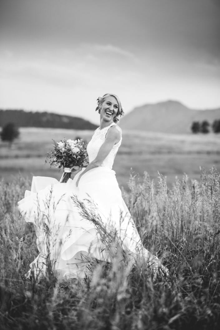 Granby Ranch Elopement Bridal Portrait