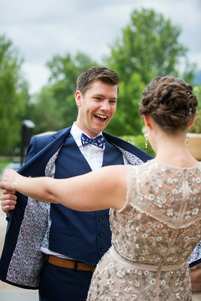 Denver Colorado First Look Wedding Photography: Danielle Lirette | Lead Photographer | From the Hip Photo | Denver Colorado