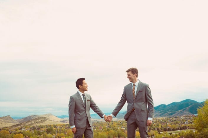 Rocky Mountain Same Sex Couple Elopement