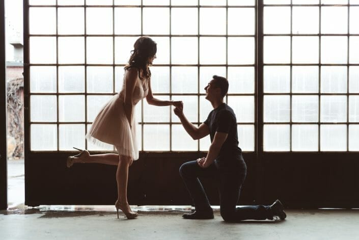 Romantic Proposal Photo | Denver Colorado engagement photographer