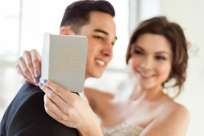 Romantic Wedding Vows Photo | Denver Colorado wedding photographer