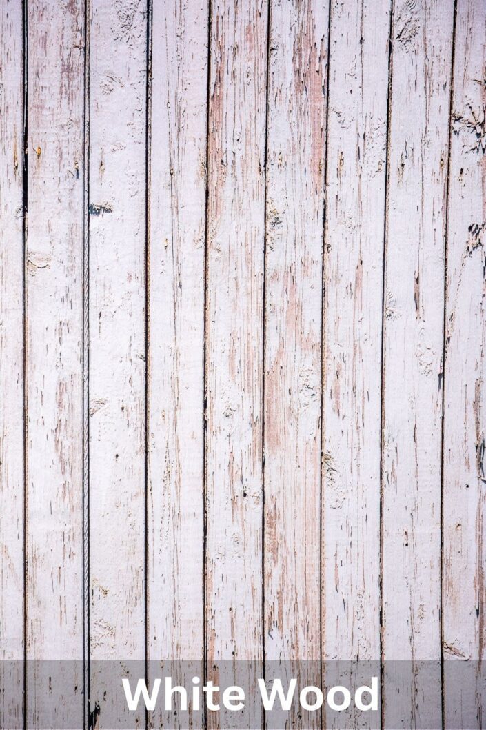 Studio headshot photography background options | White Vertical Antique Painted Fence