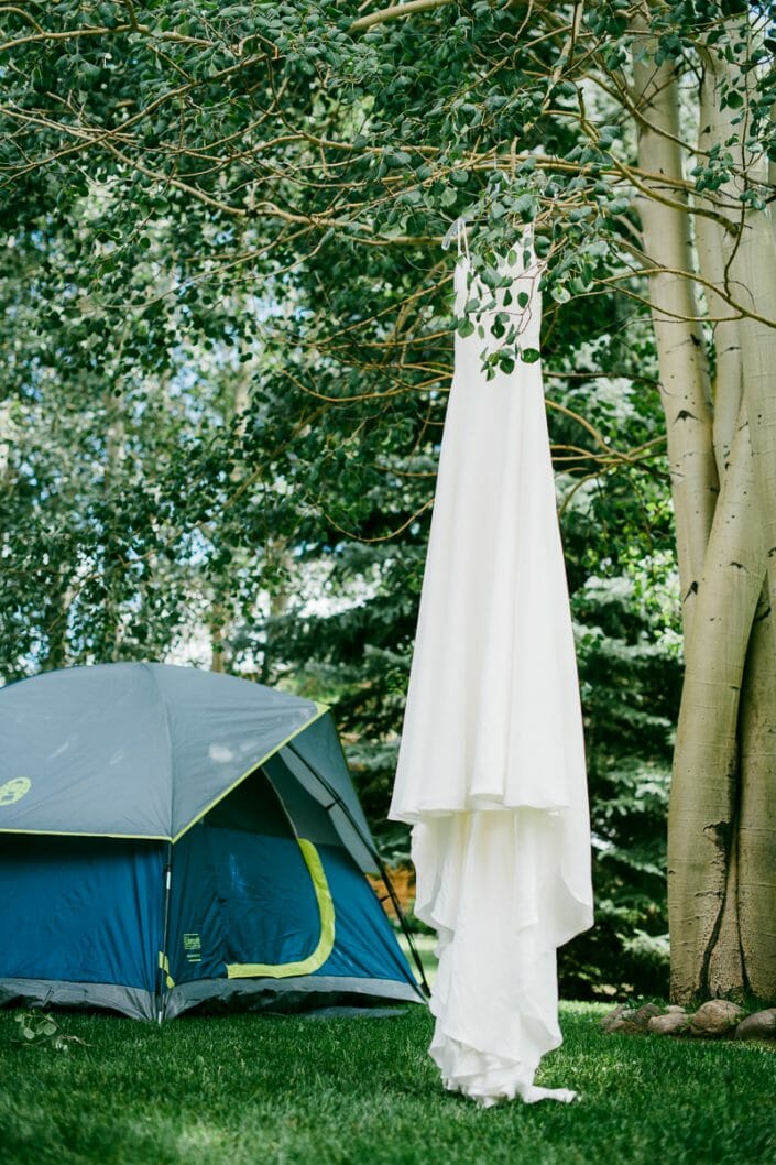 Wedding Dress Photo | Colorado Elopement Photographer