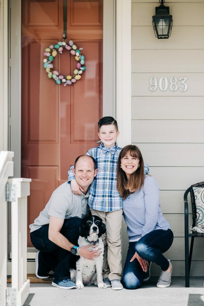 Front Porch Photo | Denver Colorado Family Photographer