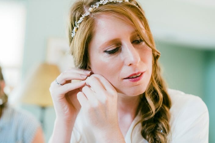 Wedding Bride Getting Ready Photo | Colorado Elopement Photographer