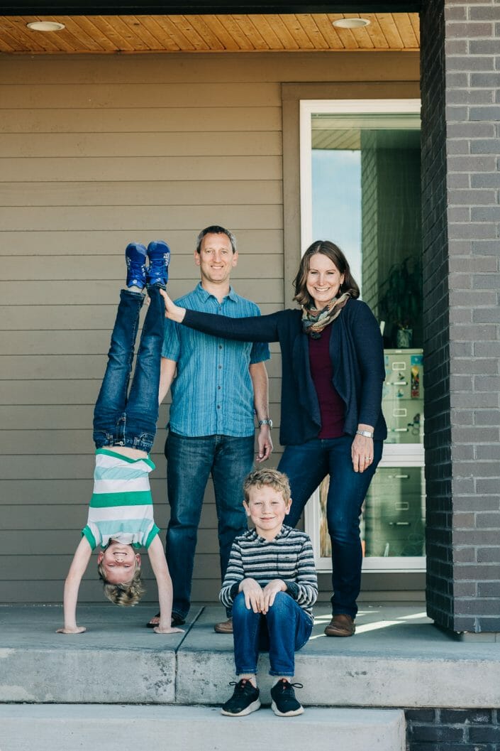 Front Porch Photo | Denver Colorado Family Photographer