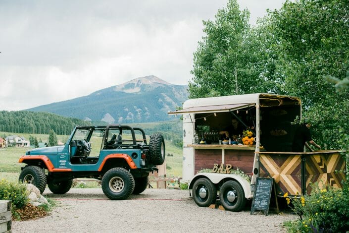 Wedding Details and Food Photo | Colorado Elopement Photographer