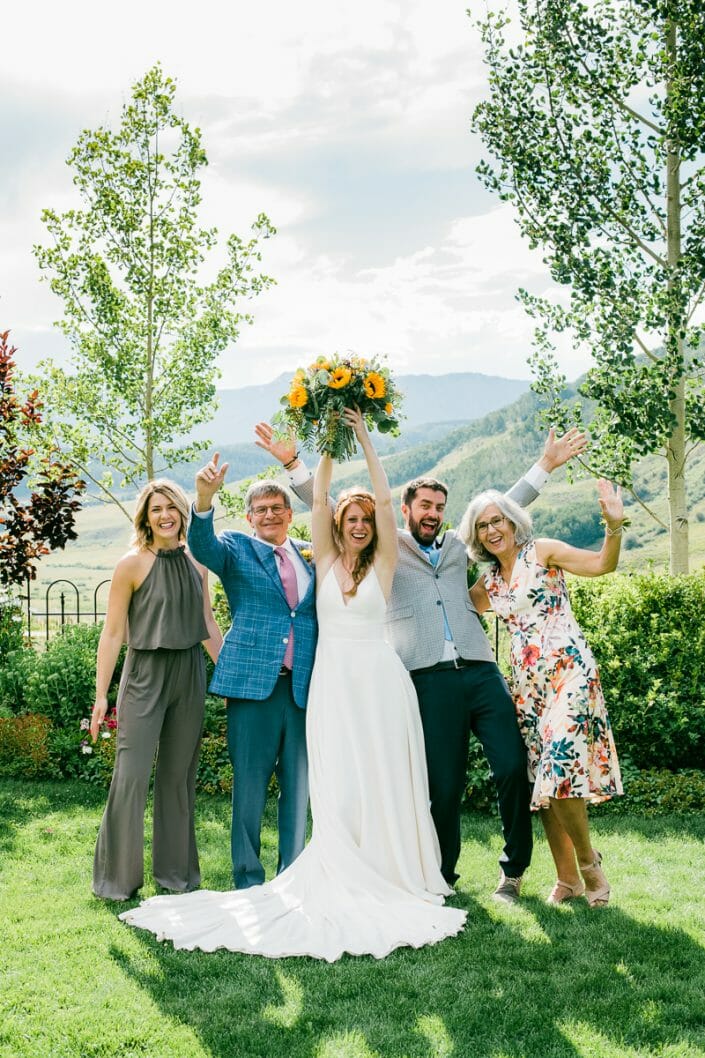 Wedding Party Photo | Colorado Elopement Photographer